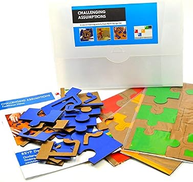 Trainers Warehouse RSVP - Challenging Assumptions Creative Problem Solving Activity for Team Building, Leadership Training, and Innovation Workshops Includes Puzzles & Facilitator Guide