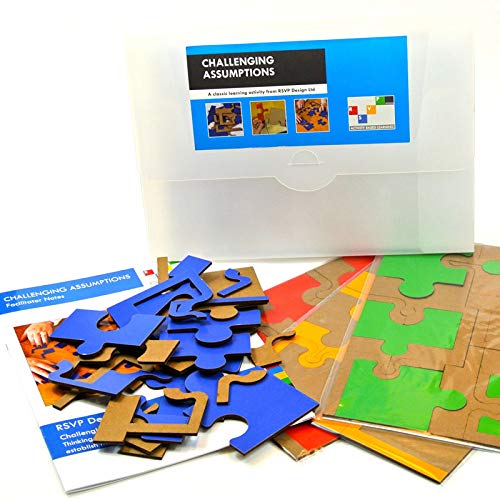 Trainers Warehouse RSVP - Challenging Assumptions: Creative Problem Solving Activity for Team Building, Leadership Training, and Innovation Workshops – Includes Puzzles & Facilitator Guide