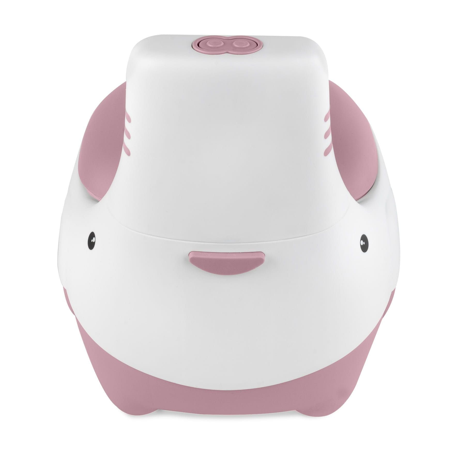KIDWELL® Baby Töpfchen - Toilettensitz Kinder - Kidwell FINO Töpfchen für Kinder mit Musik & Spülgeräusch – Kindertoilette mit Herausnehmbarem Einsatz & Deckel – BPA-Frei ab 18 Monaten (Rosa)