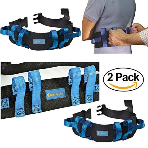 Gait Belt Transfer Belt 2 Pack with Quick Release Lifts Medical Safety Belts