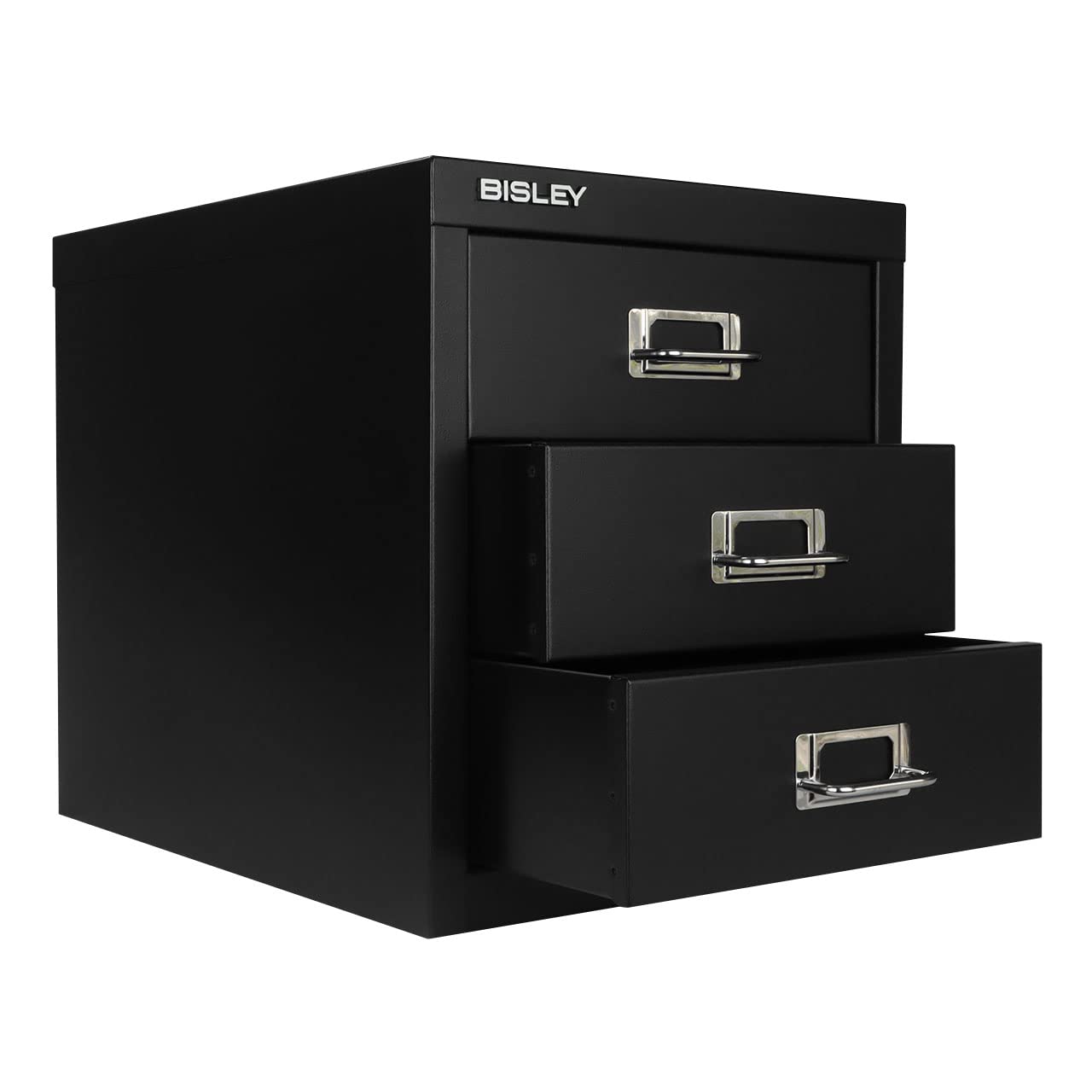 オフィス家具 bisley cabinet black Amazon.com: Bisley 3-Drawer Steel MultiDrawer Cabinet