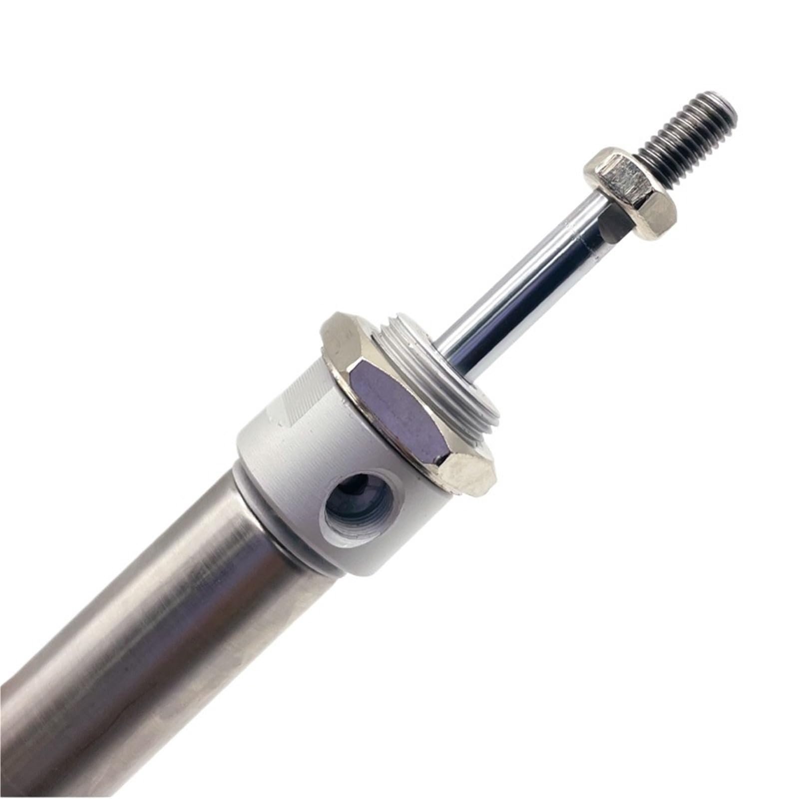 Kleine Pneumatische Zylinder Edelstahl MA16/20/25/32/40mm Bohrung Mit Magnetische Ring 10-500mm Hub CA Typ Mini Luft Zylinder(450mm Stroke,20mm Bore)