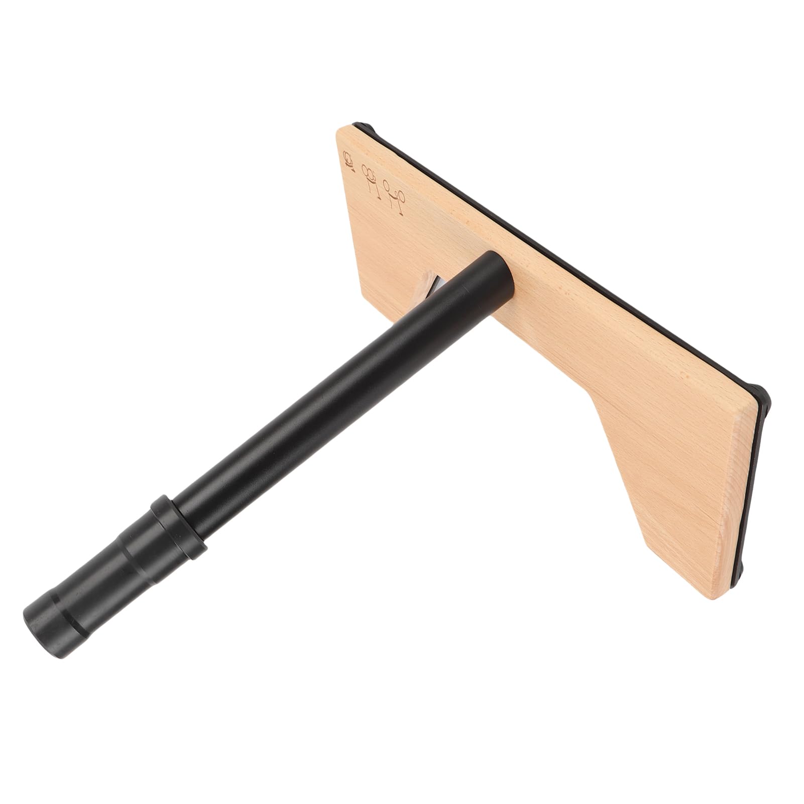 Tbest Portabici Pieghevole in Legno Massello Espositore da Pavimento in Alluminio per Garage per Interni Ed Esterni
