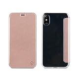 iphone x parte trasera cristal Interior suave de material aterciopelado