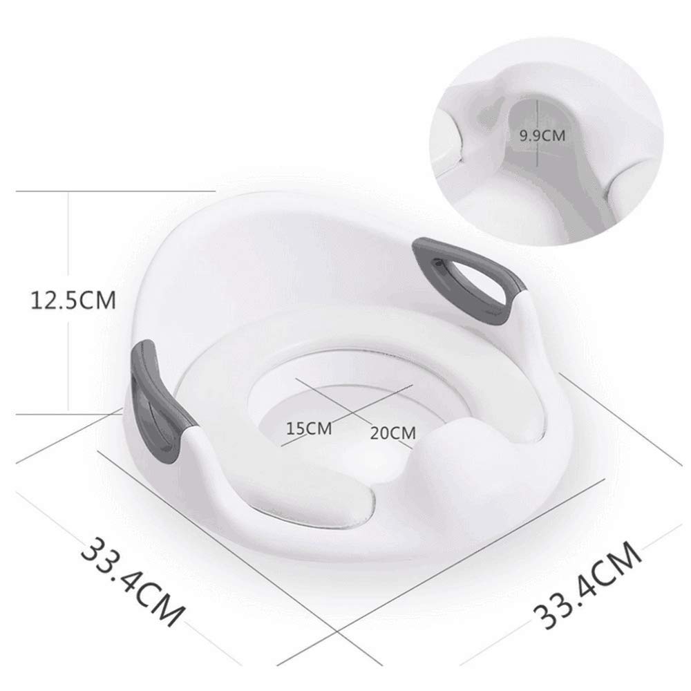 Reductor De WC para Bebe - Asiento De Inodoro De Entrenamiento para IR Al Baño - Anillo De Entrenamiento para Inodoro para Niños O Niñas | Superficie Segura Antideslizante