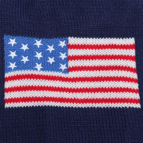 Suéter para perro disfraz con bandera invierno S miniatura 2
