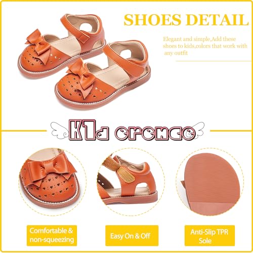 Image of Kiderence Toddler Girls Sandals Little Girls Kids Summer Shoes Toddler Sandals