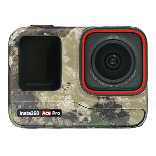 Insta-360 Ace Pro 対応 カメラ ステッカー 保護フィルム 防水、防塵、耐傷性 (スタイル色-1)