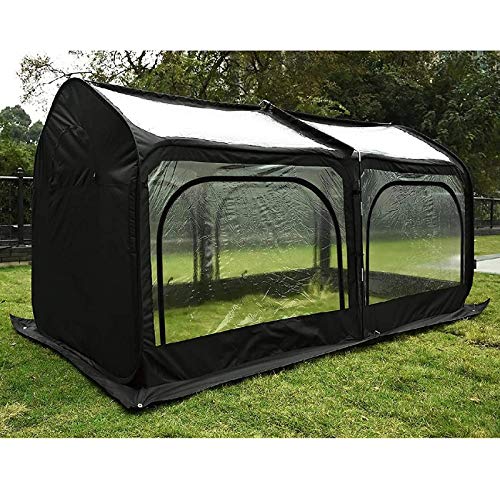 Fbkphss Portable Greenhouse, Mini Pop Up Pvc Greenhouse Waterproof And Anti-Uv Gardening Plant Cover For Garden Outdoor Backyard With Storage Bag #TOP2