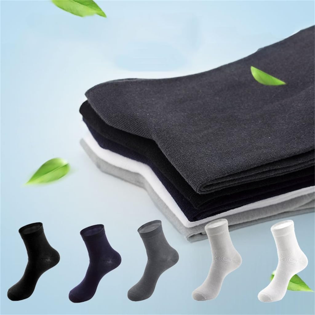 Spring Business Socks, Men's Mid Length, Thin