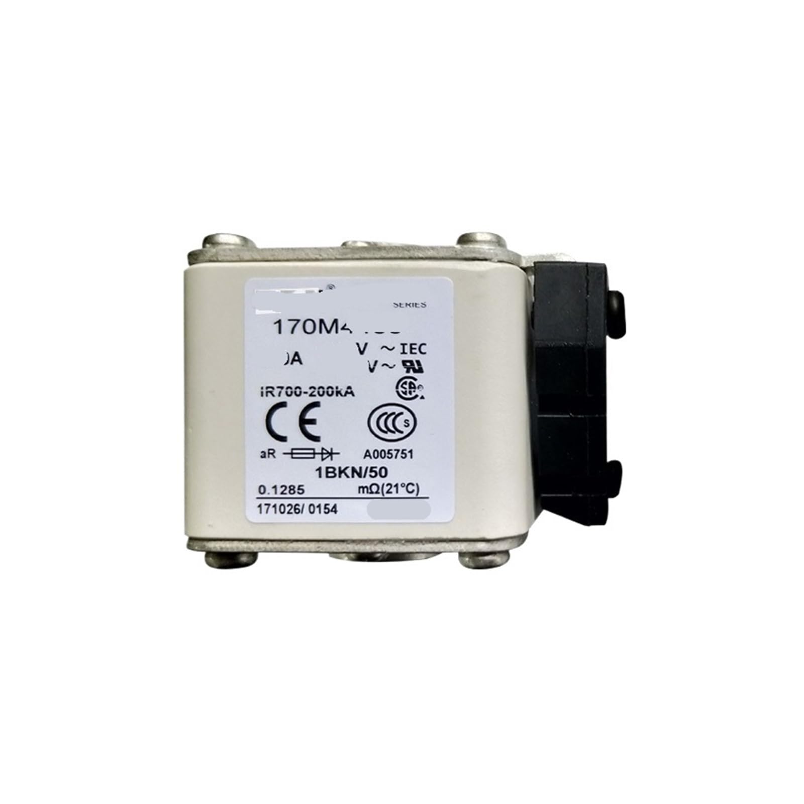QRUYHBAJU 170M4466 170M4467 Ceramic Low Voltage Fast Fuse(170M4467)