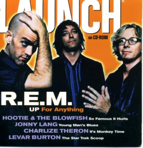 Launch CD-ROM Magazine #24 R.E.M. on Cover, Hootie and The Blowfish, Charlize Theron, Levar Burton, Jonny Lang, Offspring, Cake, Ice Cube, Black Crows, John Lennon in The Vault