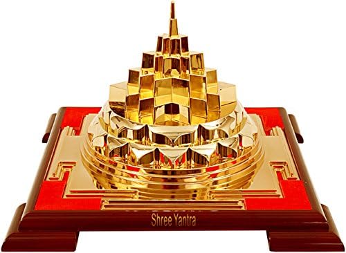 SWARNA MERU Chakra SRI SHRI Shree Durga Yantra VAASTU Correction & Prosperity Stops Negative Energy Increase Positive Energy as per Hindu Mythology (Solid)