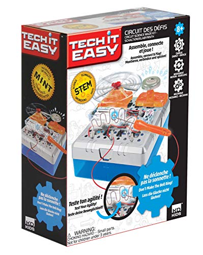 Tech It Easy, Circuito delle sfide, STEM, esperimenti scientifici per Bambini, 8 Anni