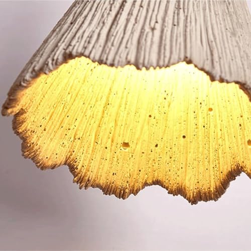 Lustre suspension gris en ciment Featherball E27 pour salon