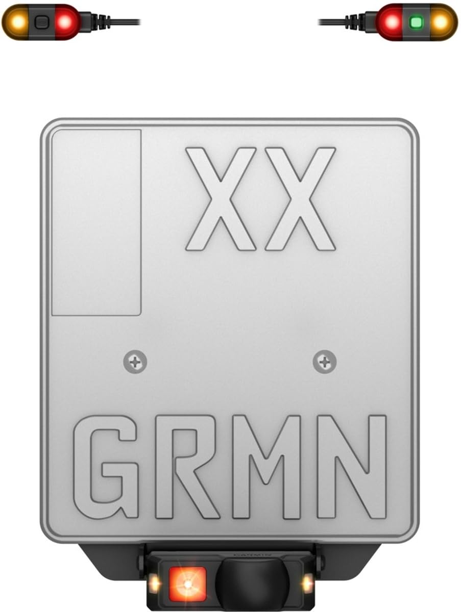 Garmin zūmo R1 Radar, Sistema radar retrovisore per moto, Punti ciechi, Luci laterali e posteriori, Avvisi audio, Spie luminose sul manubrio, Discreto, Compatibile con smartphone e zūmo XT2