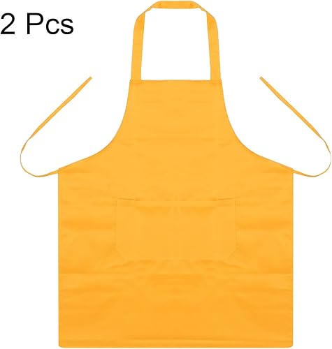 Miniatura 8 de HARFINGTON Delantales de cocina de cocina, delantales de arte, herramienta de delantal de pintura de artista de cerámica