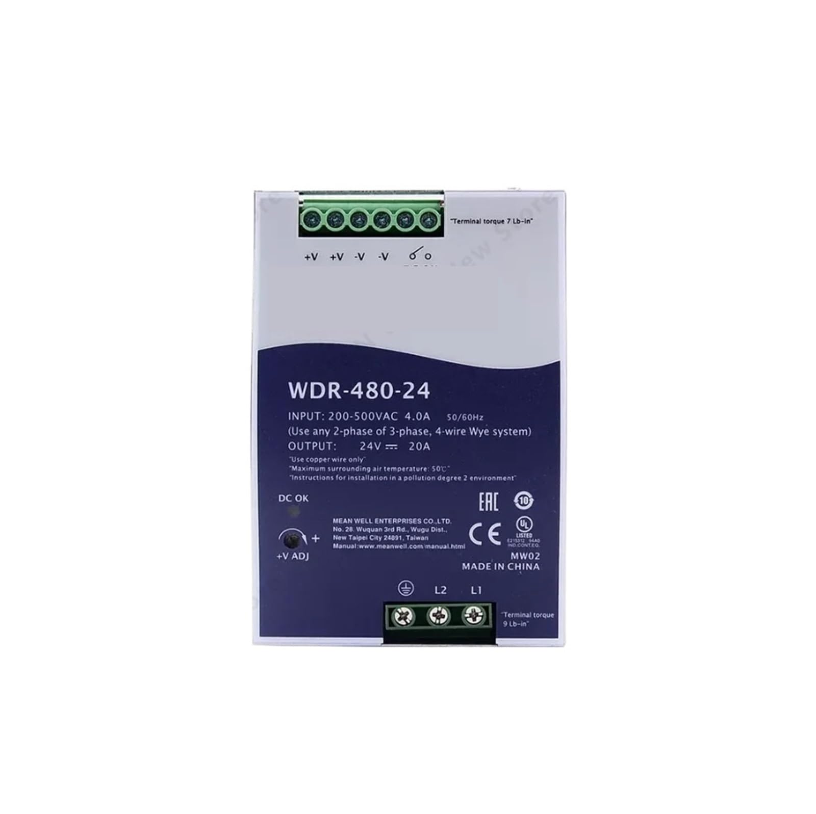 BALYDLUL WDR-480 WDR-480-24 WDR-480-48 480W(WDR-480-48)