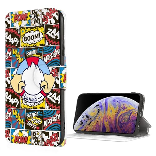 [�R���V�[] for iPhone SE3 / iPhone SE/iPhone SE2 �p �P�[�X �蒠�^ �h�i���h�_�b�N �L�����N�^�[ ���� �J�[�h���[ �X�^���h�@�\