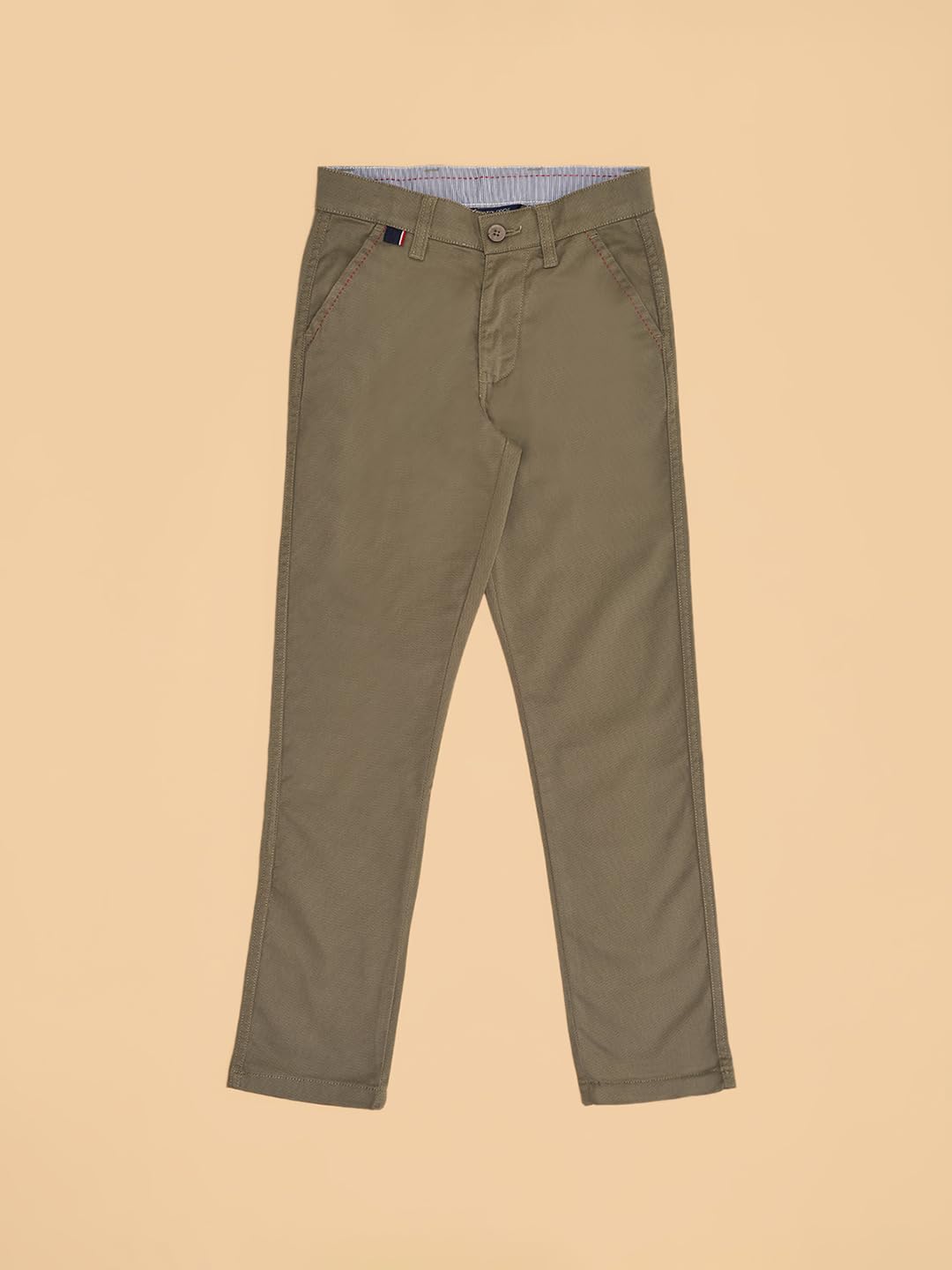 Pantaloons Junior Boy's Regular Fit Trousers (110153893007_Epsom 1