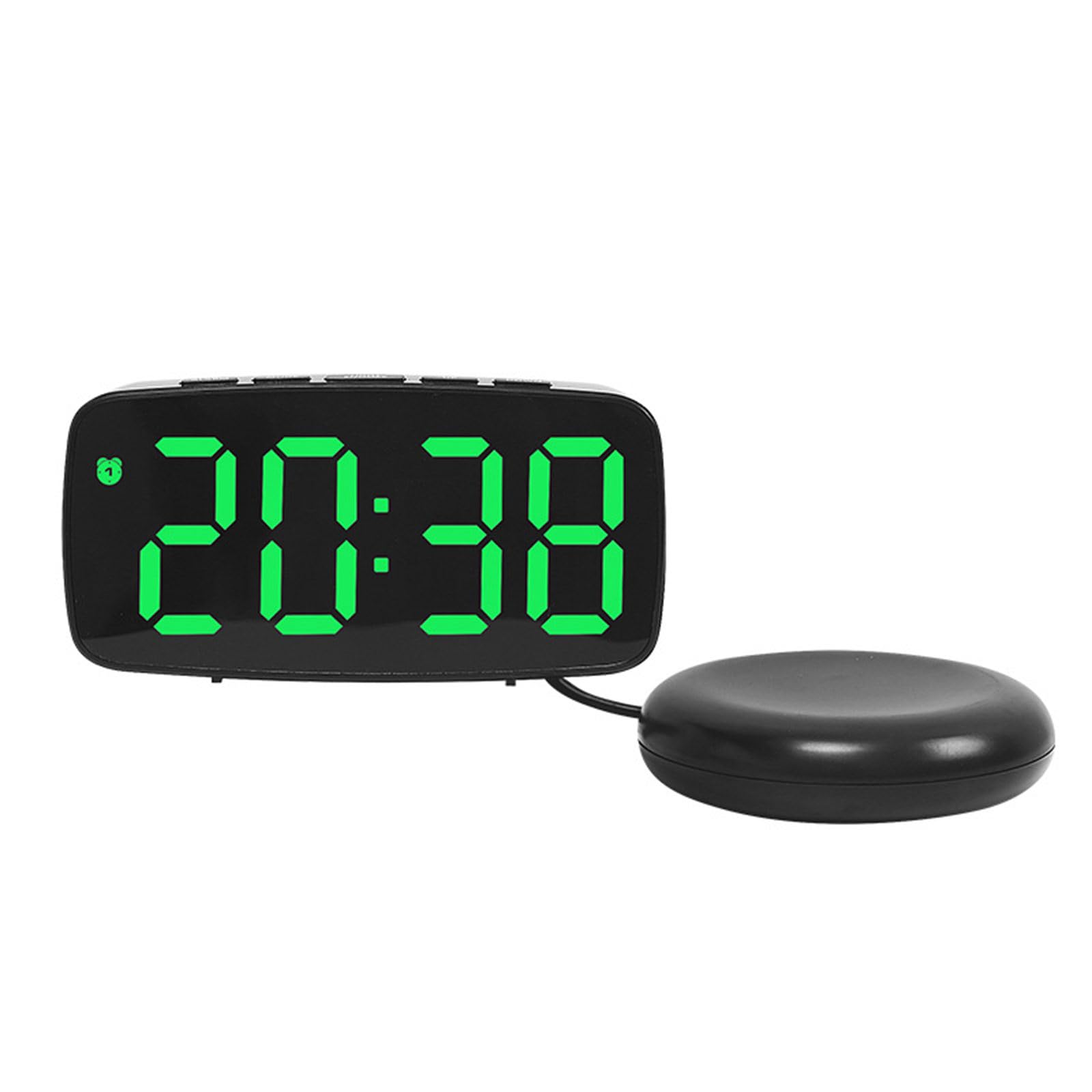 Kalttoy F Contemporary Digital Clock Brightness Voice Activated Alarm Temperature Sensoring Bedroom Decoration Alarm Clock