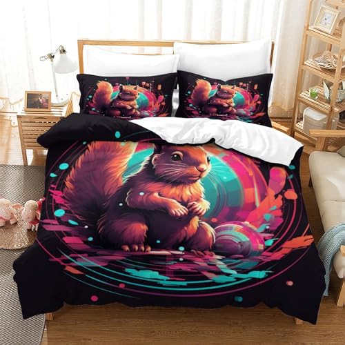 Parure de lit anti-acarien microfibre douce pour sommeil sensible