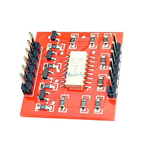 TLP281 4-Channel Opto-Isolator IC Module for Arduino Expansion Board High and Low Level Optocoupler Isolation 4 Channel