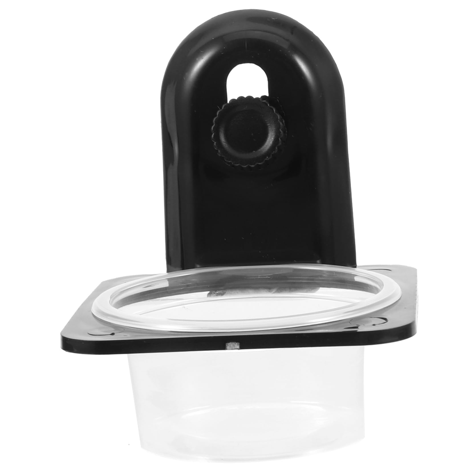 Garneck Reptile Feeder Safe Food Bowl Easy-Clean Plastic Lizard Dish Gecko Feeding Bowl Pet Worm Container