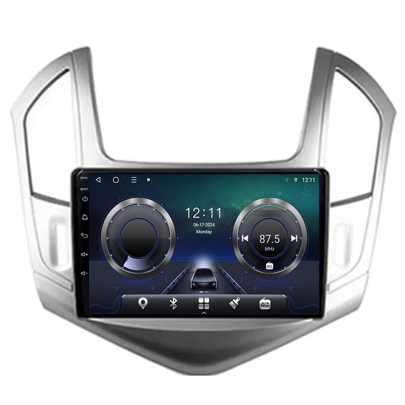 Estéreo Android 15 Chevrolet Cruze para solucionar la falta de mapas actualizados y manos libres