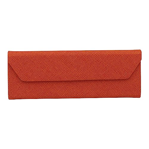 Image of Real Sic Glasses Case for Men and Women - Magnetic Folding Hard Shell Sunglass Holder - Inspired by Solid Color