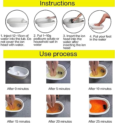Ionic Detox Foot Bath Machine, accesorio para spa miniatura 6