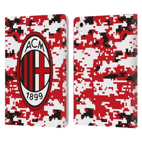 Étui portefeuille iPad Air 11 AC Milan pour éviter les rayures d'écran