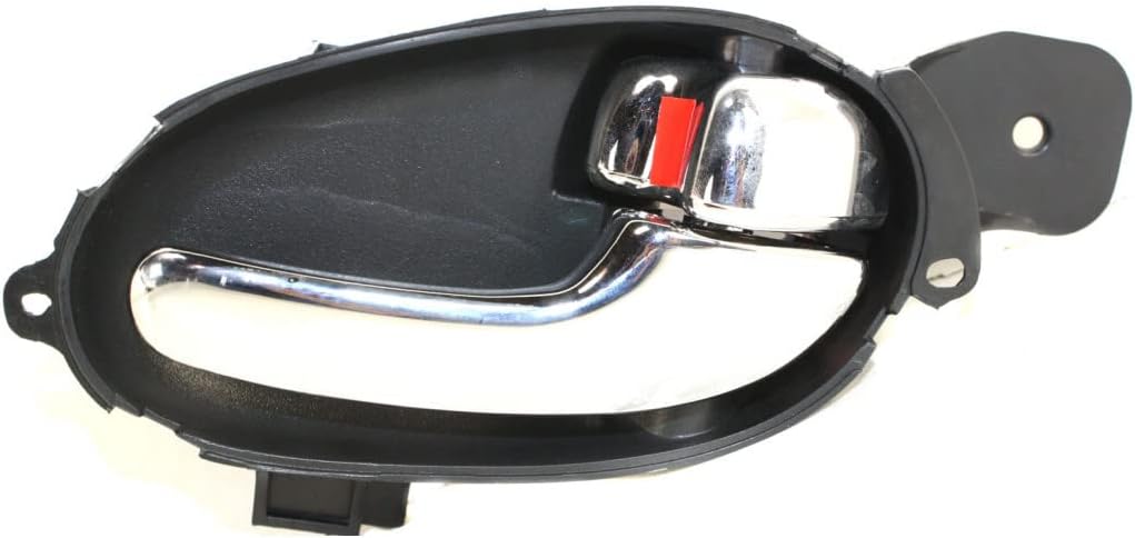 For Chevy Trailblazer 2002-2009 Interior Door Handle Driver and Passenger Side | Pair | Front Or Rear | Chrome | Plastic | Replacement For GM1352143, GM1353143 | 25965488, 25965489