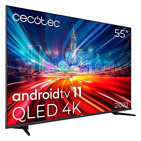Cecotec Televisor QLED 55” Smart TV V1+ Series VQU11055+S Cover