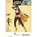 Simplicity Pattern 8197 D.C. Bombshells Bat Girl Costume Size H5 (6-8-10-12-14)