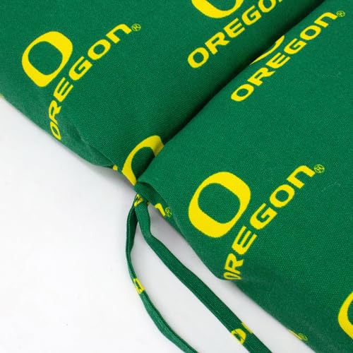 Image of College Covers Everything Comfy Oregon Ducks 2 Piece Chair Cushion