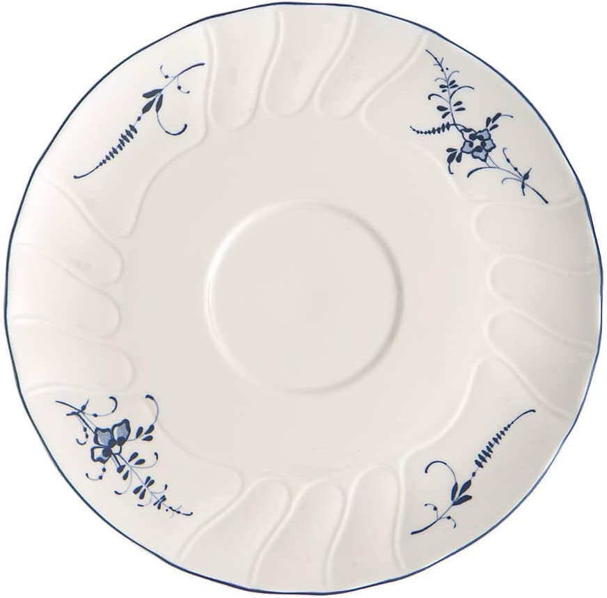 Villeroy & Boch 1023412520 Vieux Luxembourg - Juego de platos hondos (6 unidades, acero inoxidable)
