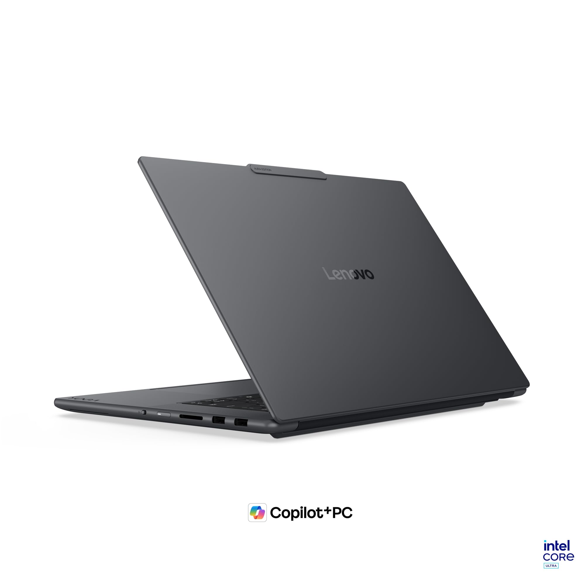 Lenovo Yoga Pro 9i Aura Edition Laptop | 16"3.2K OLED Touch Display | Intel Core Ultra 9 386H | 32GB RAM | 1TB SSD | NVIDIA GeForce RTX 5060 | Windows 11 | QWERTZ | Thunder Grau | 3 Jahre Premium Care