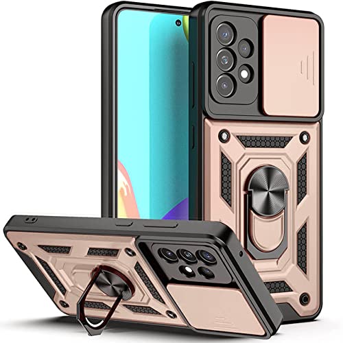 Coque Samsung S20 Ultra anti-choc dorée avec cache caméra coulissant