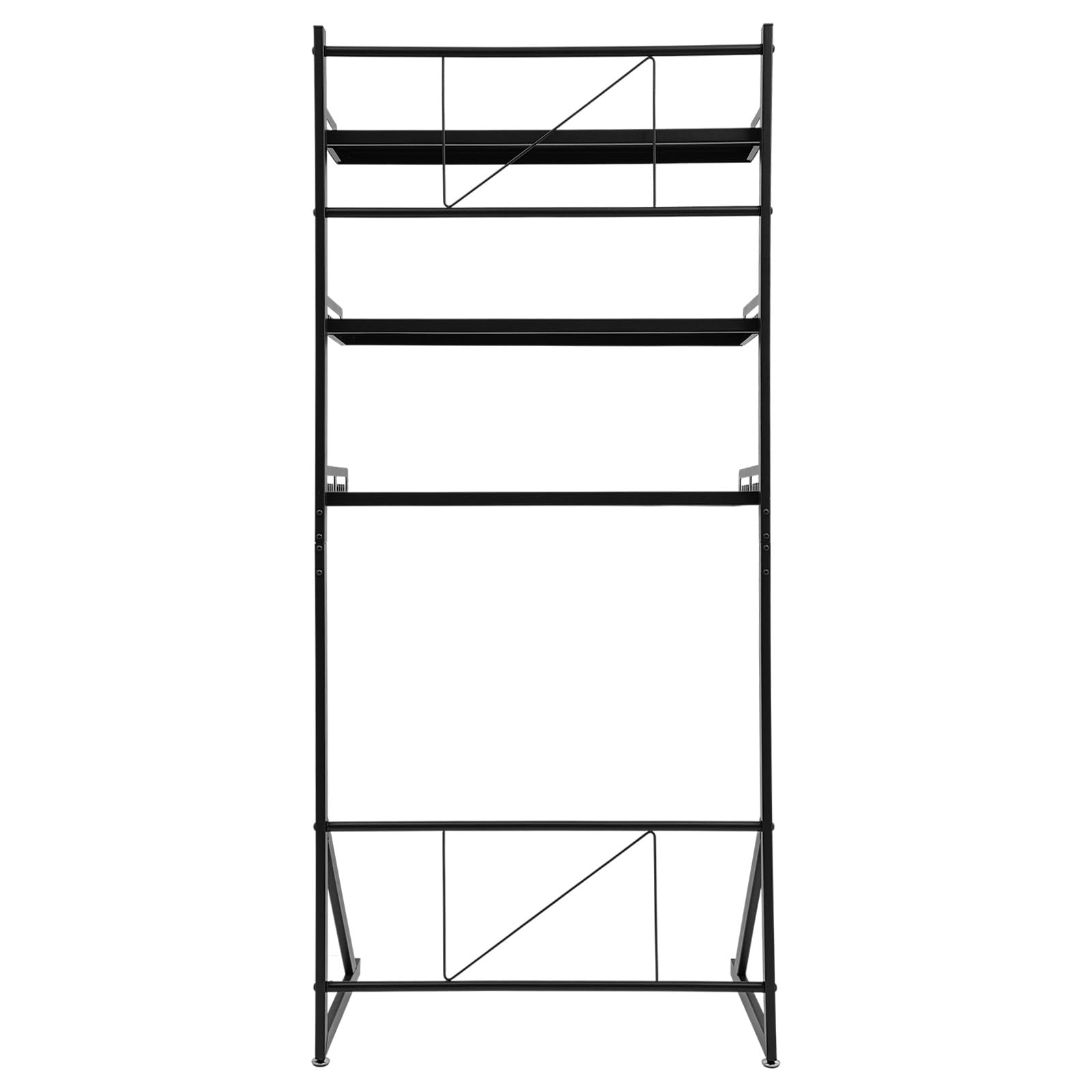 Waschmaschinenregal, 69 × 40 × 161cm Waschmaschinenschrank Trocknerschrank 3 Ebenen | Schnelle Installation | Robust, Washing Machine Cabinet für Badezimmer, Küche, Balkon