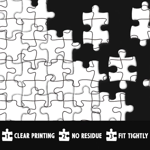 Difficult Puzzles for Adults 1000 Pieces, Impossible Crazy Jigsaw Puzzles, White Blank Challenging Puzzles for Adults Hard miniatura 2