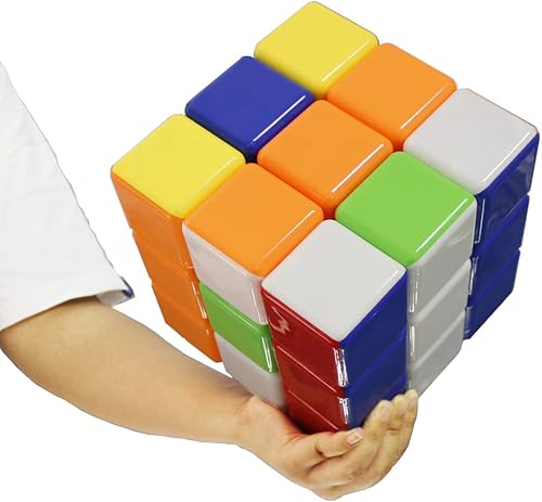 GoodPlay Heshu Super Big Size 18CM 3x3x3 Colorido rompecabezas de velocidad sin pegatinas Cubo mágico