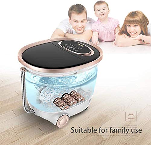 Bañera Eléctrica para Masaje de Pies con Calentamiento Automático, Rodillos Masajeadores y Control de Temperatura – Tratamiento Spa que Rejuvenece los Pies Cansados y Alivia el Dolor y la Presión miniatura 6