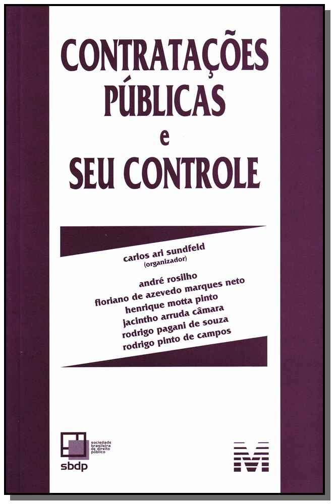 Capa de Contratações públicas e seu controle - 1 ed./2013