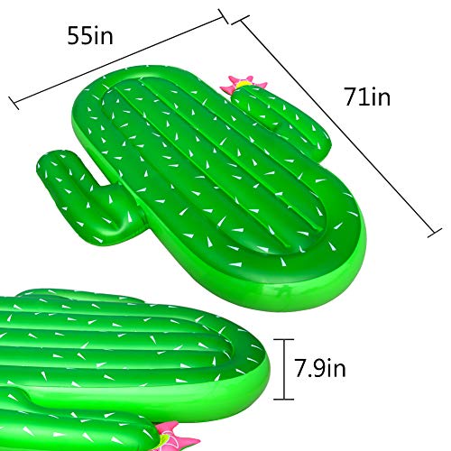 ThinkMax Gonfiabile Cactus Galleggiante Piscina