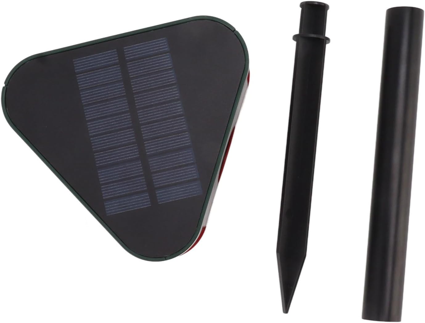 Ultrasonic Repellers, Infrared Sensor Alarm with Remote Control for Protect Your Garden Solar Animal Alarm, Sound Light Outdoor