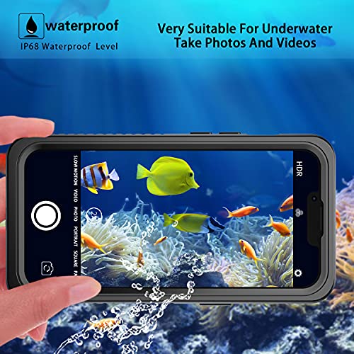 Coque étanche pour iPhone 13 Pro noire à protection intégrale IP68