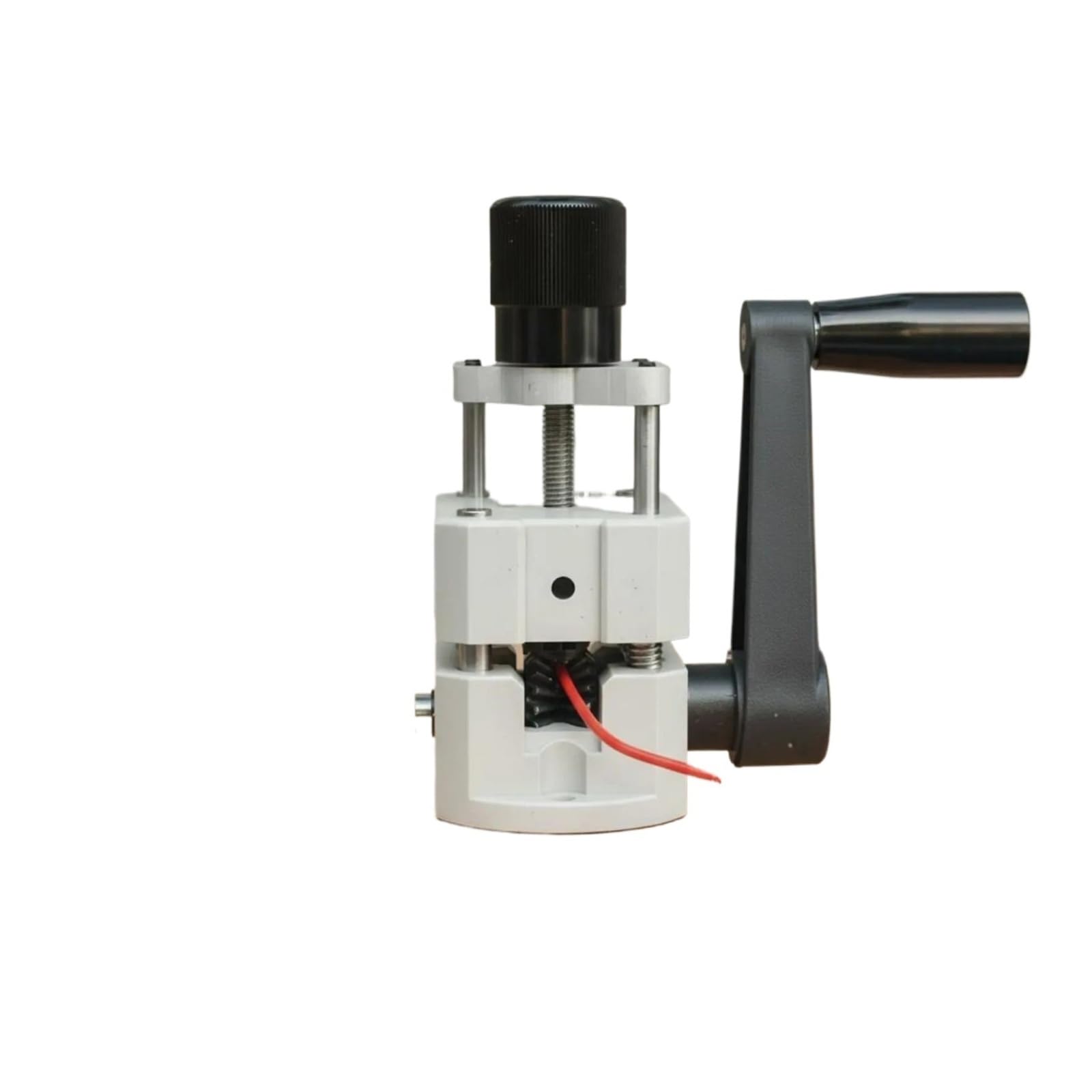 Airyssfu Plastic Manual Wire Stripper, Manual Wire Peeling Machine Hand Crank Wire Insulation Remover Scrap Wire Peeling Tool(Plastic Manual)