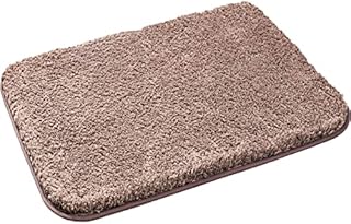 TiRiSMART Small Bath Mat 60x40cm Thickened Non Slip Bathroom Rug (Blue)