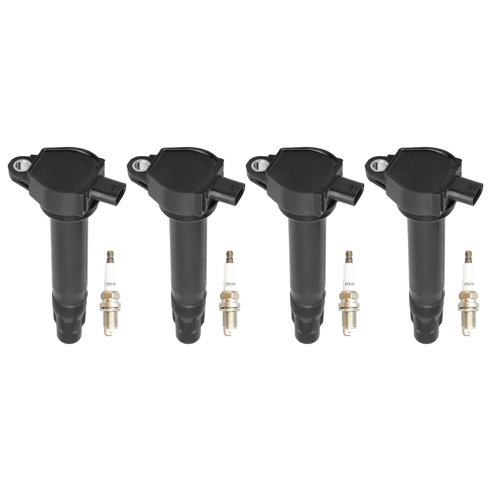 4x Ignition Coil & 4x Spark Plug For 2007-2019 Chrysler